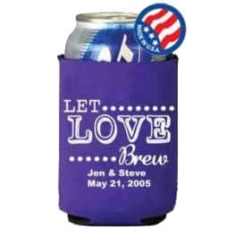 Neoprene collapsible koozie